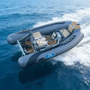 Bateau pneumatique semi-rigide Hedia Rib330 3,3 m à coque en aluminium haute vitesse, en Hypalon PVC, petit annexe/tender - Product Image 2