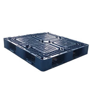 Plastic Pallet Manufacturer Full Perimeter Base 1080x1080mm Stackable Bridge Grid Hdpe Plastic Pallet Food Grade Euro Pallet