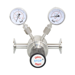 Válvula Reductora de Presión de Acero Inoxidable de 1/4 Pulgada, Válvula Reguladora de Una Etapa para Laboratorio de Gas VCR - Product Image 2