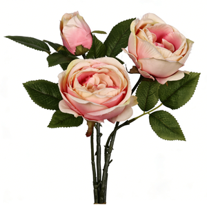 Roses artificielles en soie faites à la main pour la décoration intérieure – Vente en gros pour la remise des diplômes, la Saint-Valentin, le Nouvel An chinois, la fête des Mères - Product Image 1