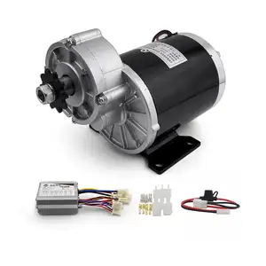 diy 36V 48V 600W Unite My1020z Brushed Gear Electric tricycle Motor kit with controller