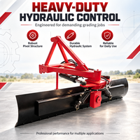 Niveleuse hydraulique de premier ordre OEM ODM, niveleuse agricole haute performance pour les projets d'amélioration des terres