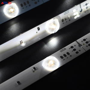 Barra de Retroiluminación LED ADLED CCT, DC24V, 12 Leds/M, Tira de Luz LED SMD 3030, 178 °   Barra de Luz LED con Rejilla, Certificación UL CE, para Decoración Interior - Product Image 2
