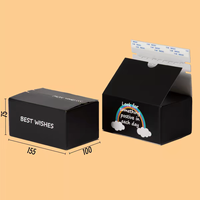 Caja de Envío Corrugada con Cierre de Cremallera Innovador, Sin Cinta Adhesiva, Autosellable, para Comercio Electrónico, Cajas de Suscripción para Minoristas