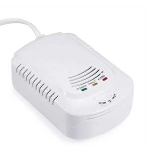 Alarme de Vazamento de Gás LPG Detector de Vazamento de Gás Combustível Misto com Válvula de Corte Sistema de Alarme de Gás - Product Image 5