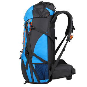 Mochila de Senderismo de 65L para Exteriores, Mochila de Montañismo Impermeable para Viajes, Mochila de Trekking con Cremallera, Mochila de Montañismo, Mochila de Día - Product Image 3