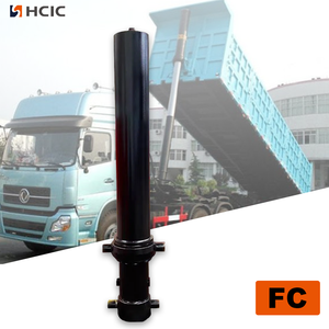 Vente directe usine – Vérin hydraulique télescopique <span class=keywords><strong>multi</strong></span>-étages durable pour camion benne - Product Image 2