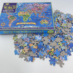 Wholesale Hot Selling English World <strong>Map</strong> Children's and Adult Puzzle Toys - Product Image 5