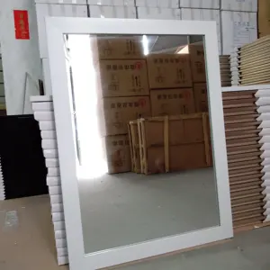 佛山工厂装饰墙镜大黑色PVC框架