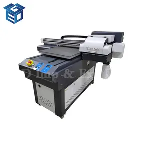 Ged 60Cm X 90Cm Size Digitale Multicolor Uv Flatbed Printer Voor Telefoon Geval 3 Heads Xp600 Grootformaat multifunctionele Uv Machine