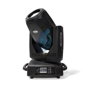 Trẻ Giai Đoạn 380W <span class=keywords><strong>DMX</strong></span> Zoom 3-Trong-1 Di Chuyển Đầu LED Chùm Ánh Sáng-Xách Tay Bền Thân Thiện Với Môi Cho DJ Đảng Wedding & Ánh Sáng Sân Khấu - Product Image 5