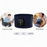 Ceinture de massage lombaire à pression d'air, 3 modes, compression par roulement, soulagement des douleurs lombaires