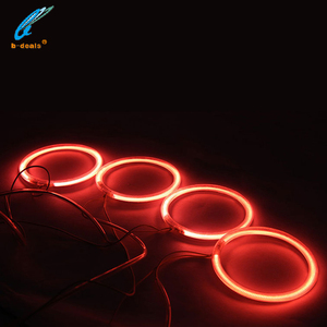 Nuovi Fari Angel Eyes CCFL B-deals per <span class=keywords><strong>E46</strong></span> Coupé/<span class=keywords><strong>Cabrio</strong></span> 2D 04+ Bianco/Rosso/Giallo/Verde/Viola/Blu per Retrofit Auto - Product Image 6