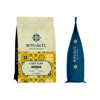 Op maat gemaakte luxe matte zakken met achtzijdige verzegeling, ziplock en stand-up functie, vochtbestendig, voor koffie, thee, noten en retailverpakkingen.