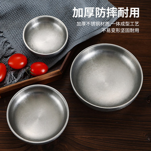 Stainless Steel Double Layer Bowl Dishwasher Safe For Home Use - Product Image 5