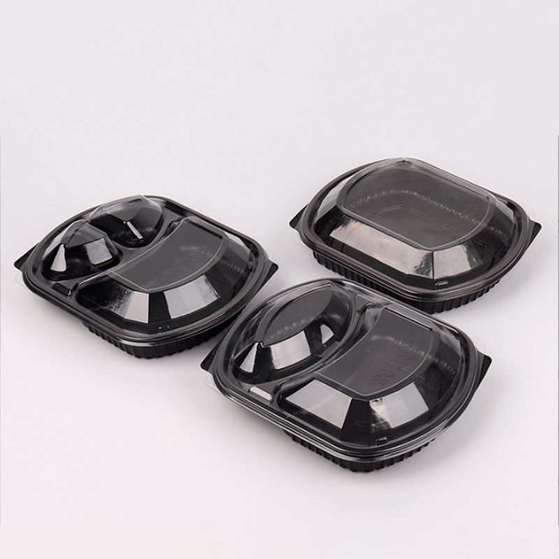 Transparent Food Containers With Lid Household Microwave Heating ...