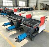 Machine de pulvérisation de plâtre semi-automatique portable N2 avec fonctionnement stable pour la construction de murs résidentiels