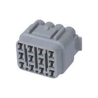 6187-6561 6180-6771 Connecteurs automobiles PBT gris scellés à 6 broches mâle et femelle