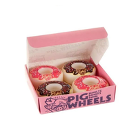 Fabrication en gros d'emballages personnalisés pour beignets, boîtes à biscuits, boîtes en kraft, emballages pour beignets