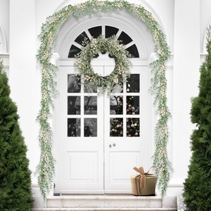 Eaglecadeaux Offre Spéciale petite branche d'arbre en gros baies blanches Olive guirlande artificielle de noël - Product Image 3