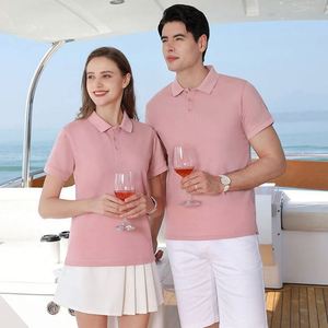 เสื้อโปโลกอล์ฟผู้ชายผู้หญิงแบบสั่งทำพิเศษ 100% โพลีเอสเตอร์ เนื้อผ้าระบายอากาศได้ดีและน้ำหนักเบา - Product Image 6