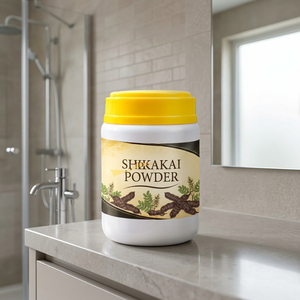 Produits à base de plantes Chamakkatt, poudre de Shikakai 200G, certifiée ISO, Kerala, pour la croissance des cheveux, soins de santé, formule naturelle à base de plantes - Product Image 2