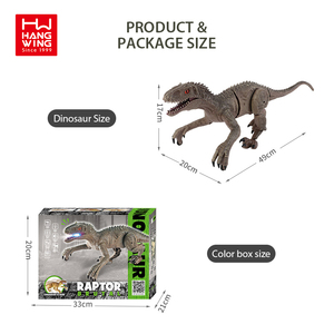 Hw Chàng Trai 2.4G Điều Khiển Từ Xa Jurassic Thế Giới Tàn Đác Raptor RC Đài Phát Thanh Điện Chạy Đi Bộ Khủng Long Mô Hình Cho Trẻ Em Đồ Chơi - Product Image 6