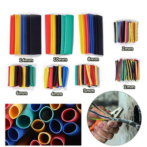 Kit de gaines thermorétractables à double paroi 3:1 avec adhésif épais pour le gainage de fils - Product Image 2