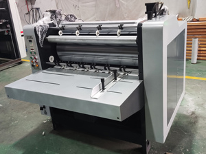 Bán tự động tấm Để tấm các tông dán máy màu xám tông gắn máy carton giấy cán máy - Product Image 3