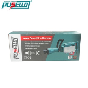 <span class=keywords><strong>Martillo</strong></span> Demoledor Eléctrico PUSELLO de Alta Resistencia de 65 mm, Rompedor de Concreto Industrial para Demolición de Paredes y Pavimentos - Product Image 6