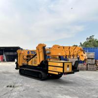Grue araignée hydraulique mini sur chenilles 360 degrés, très populaire pour la construction, 3, 5 et 8 tonnes, avec nacelle d'architecture et flèche de déviation
