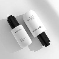 Supplier Botol Kaca Frosted 50ml 30ml dengan Pipet untuk Kemasan Kosmetik Minyak Atsiri, Botol Minyak Atsiri dengan Pipet