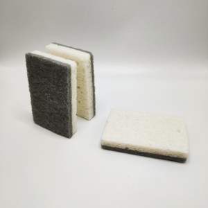 إسفنج تنظيف الأطباق السحري القابل للتحلل البيولوجي من لب الخشب المضغوط بشعار مخصص لإزالة البقع والأوساخ في المطبخ - Product Image 4