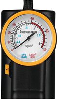 12V Tire Air Pump Compact Air Compressor with LED Light and Braided Hose