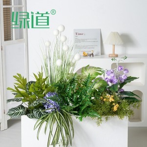 กระถางต้นไม้ประดิษฐ์ Greenway ขนาด 30 ซม.-100 ซม. ตกแต่งภายในบ้าน สไตล์คันทรี่ ดีไซน์มินิมอล - Product Image 3