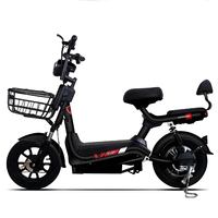 VIMODE 2026 350W 400W Scooter Électrique Chinois avec Pédales pour Adultes, Vélo Électrique Homologué pour la Circulation Urbaine Quotidienne