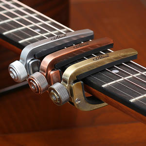 Accesorios de <span class=keywords><strong>guitarra</strong></span> clásica acústica de alta calidad de nuevo diseño Alice marca A007 capo <span class=keywords><strong>guitarra</strong></span> acústica - Product Image 1