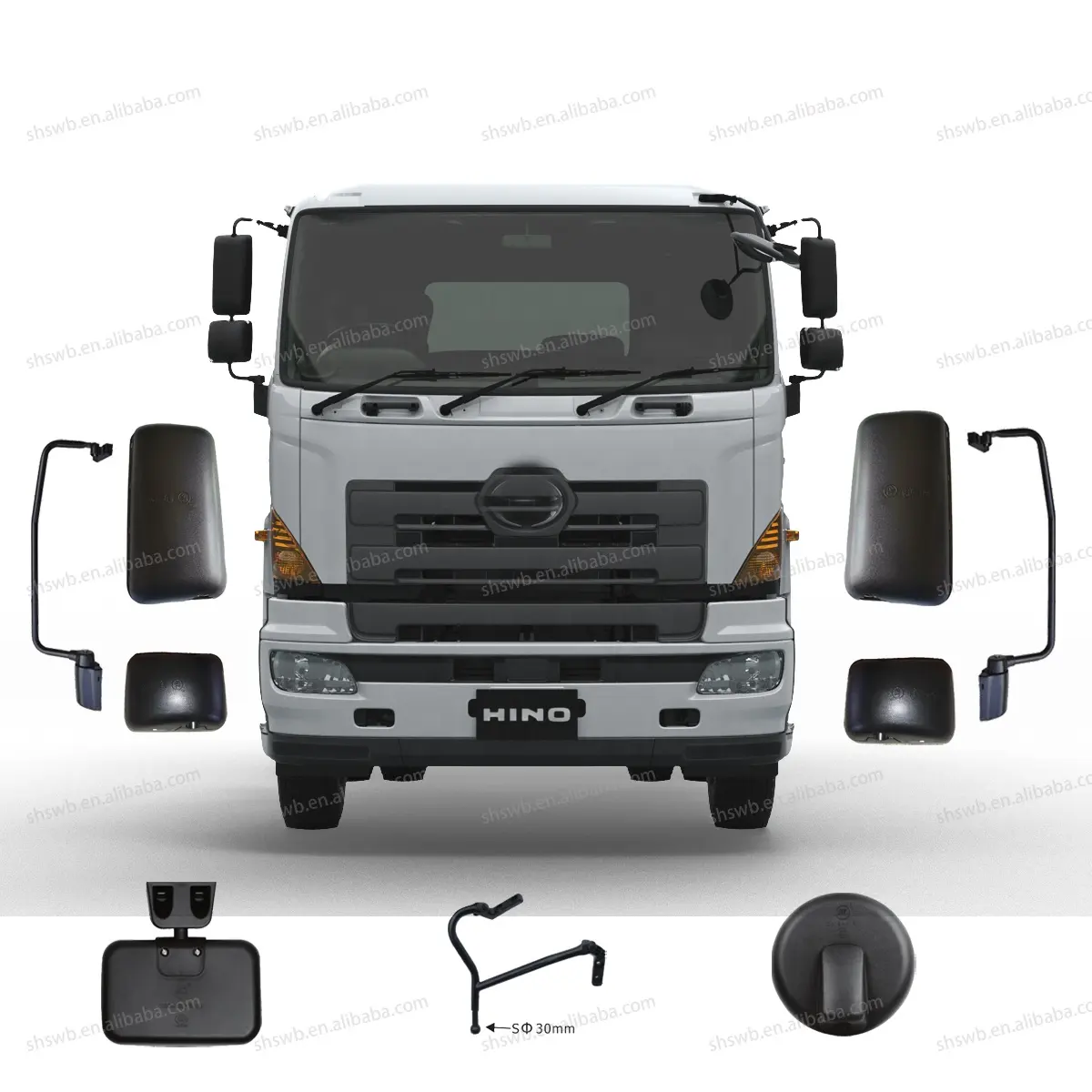Для кобелко-Экскаватора 200 300 500 700 грузовик запчасти зеркало заднего вида боковое зеркало для грузовиков