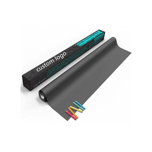 Rouleau de tableau noir écologique, non toxique, autocollant et réutilisable, surface de tableau noir pour les chambres d'enfants - Product Image 2