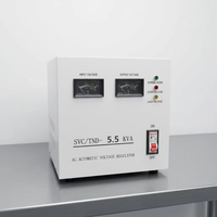 Stabilisateur de tension automatique monophasé AC AVR, régulateur de tension de type servo 220V pour équipement industriel, personnalisable OEM
