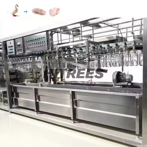 เครื่องฆ่าไก่ทรงกรวยโรงฆ่าสัตว์ในจีน - Product Image 3