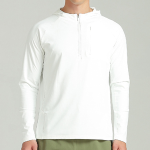 Camicia da ginnastica da <span class=keywords><strong>uomo</strong></span> <span class=keywords><strong>con</strong></span> cerniera a quarto - Product Image 2