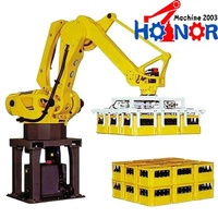 Robot paletizador de servicio pesado Capacidad de 500kg de línea de producción de azulejos de ladrillo