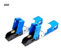 Conector Rápido de Fibra Óptica de Mejor Rendimiento, Empalme en Frío de Montaje Rápido SC UPC APC PC ST FC LC SM MM, Cable de Bajada FTTH Preincrustado Impermeable