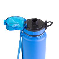 Bouteille d'eau isotherme en acier inoxydable 17oz (500ml) – Gourde thermique de sport, shaker à protéines en acier inoxydable 304