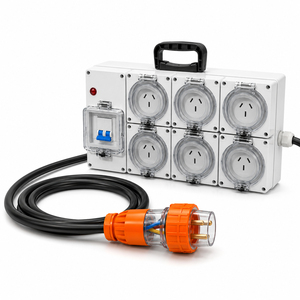 CHENF Centro de Distribución de Energía Portátil Personalizado, IP67 Impermeable, 16A-125A, 220V/380V, Caja de Distribución de Energía Temporal para la Industria Cinematográfica - Product Image 6