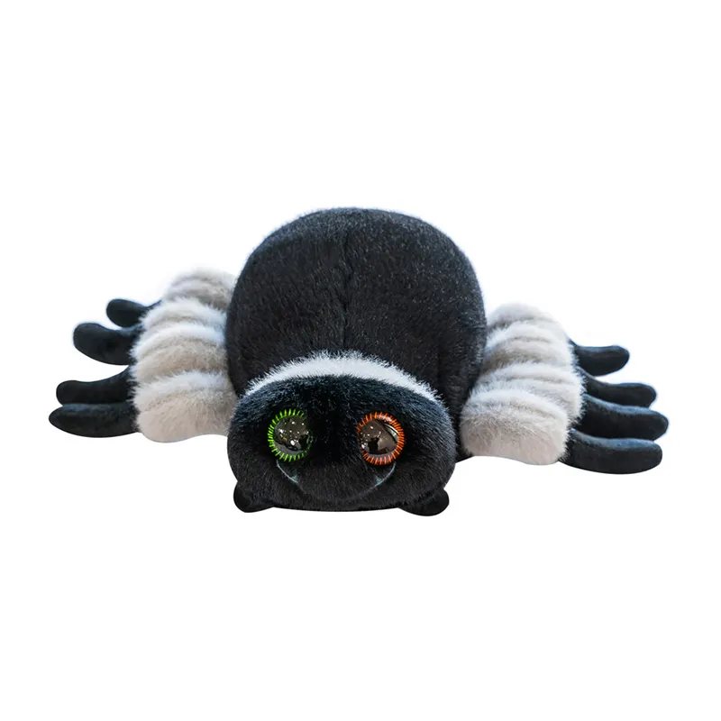 도매 시뮬레이션 큰 거미 봉제 장난감 재미있는 인형 할로윈 선물 박제 동물 장난감