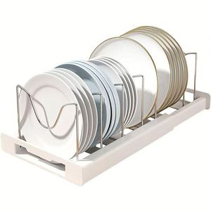 Support de Rangement Réglable pour Casseroles et Poêles, Organisateur de Cuisine en Acier Inoxydable pour Assiettes et Couvercles – Offre Spéciale - Product Image 2