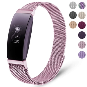 Milanese de acero inoxidable banda de reloj para <span class=keywords><strong>Fitbit</strong></span> inspirar y <span class=keywords><strong>Inspire</strong></span> <span class=keywords><strong>HR</strong></span> <span class=keywords><strong>Pulsera</strong></span> reloj <span class=keywords><strong>pulsera</strong></span> inteligente - Product Image 4