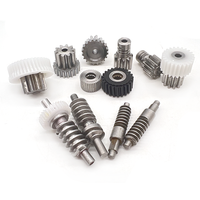 Roda penggerak Spiral Lurus mesin CNC kustom presisi tinggi pabrikan CNC gigi baja tahan karat plastik heliks